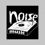 Noise Music čierne trenírky BOXER s tlačeným logom, top kvalita 95%bavlna 5%elastan